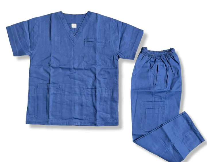 Uniforme Azul Acero #1 (Hombre · Drill)