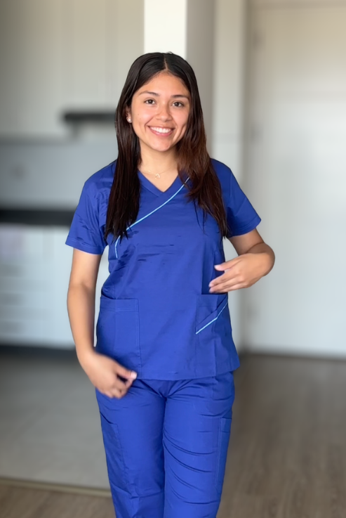 Uniforme Azulino con Aplicativos