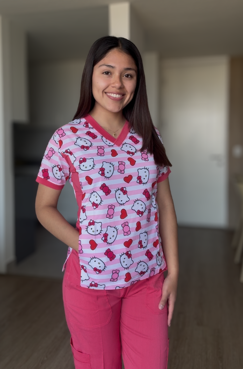 Uniforme Hello Kitty Coral