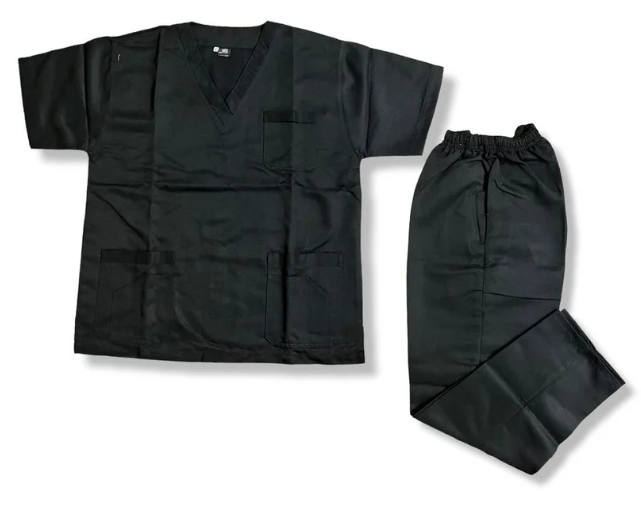 Uniforme Negro #1 (Hombre · Drill)
