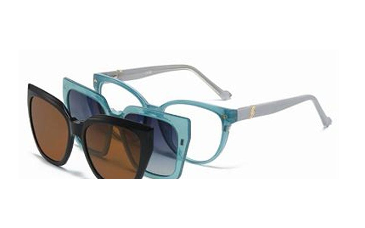 Lente de sol clip-on Cat Eye · C1011