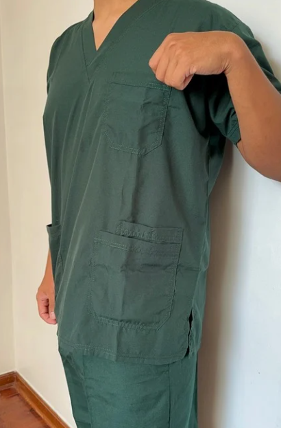 Uniforme Verde Petróleo (Hombre)